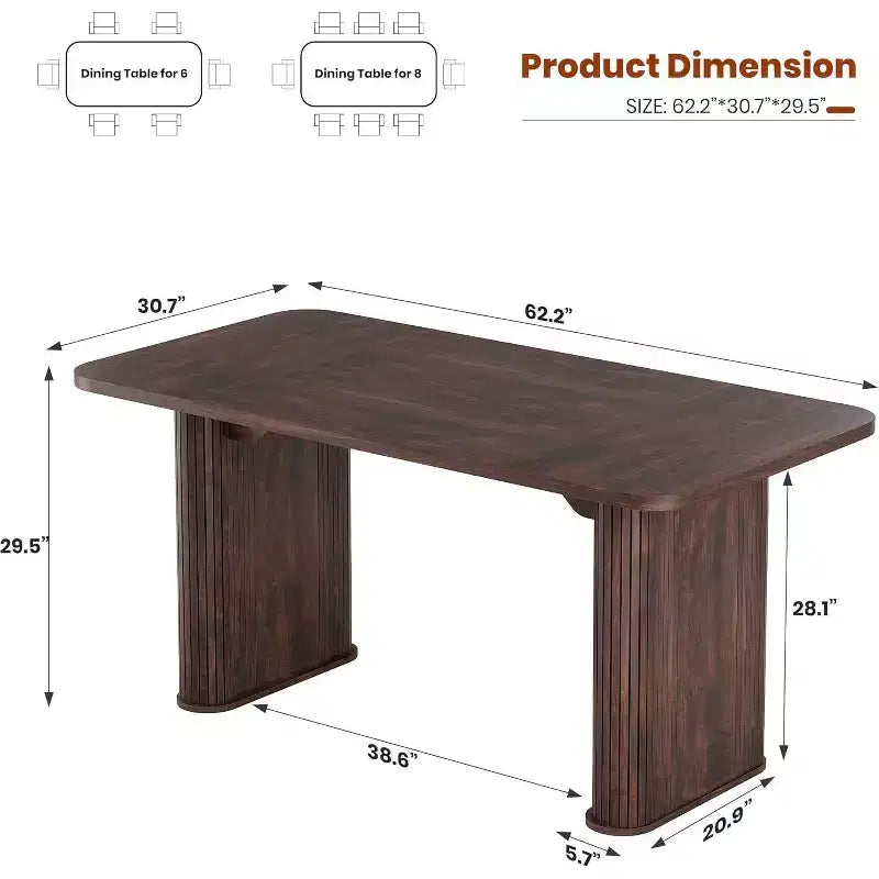 Table de salle à manger pour cuisine
