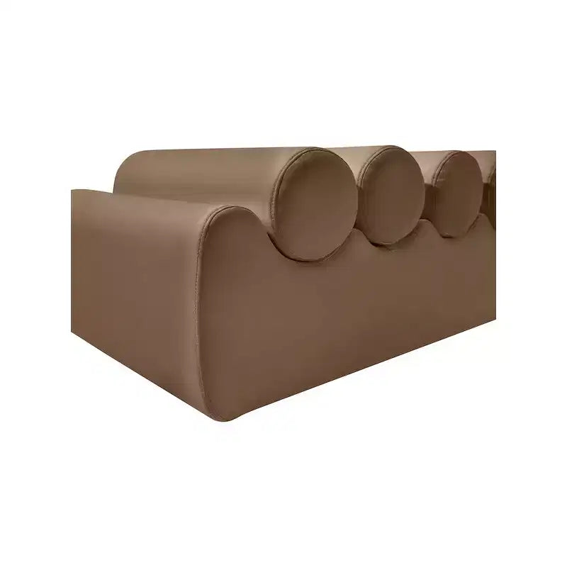 Meridian Furniture, Banc Rumble en cuir végétalien