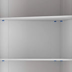 Meuble d'angle haut de 66 po avec éclairage DEL
