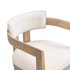 Ensemble de salle à manger rond moderne 5 pièces Christopher Knight Home Shankar avec chaises rembourrées en bois d'hévéa