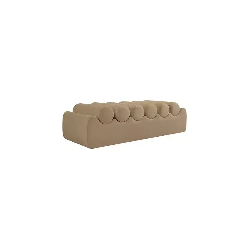 Meridian Furniture, Banc Rumble en cuir végétalien