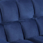 Canapé-lit convertible tufté à tiroir classique de 55 de largeur - 55L x 68P x 20H
