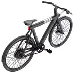 Vélo hybride électrique Bird Adult A Frame 28 à cadre ouvert - Noir : Cadre en aluminium, vitesse maximale de 32 km/h