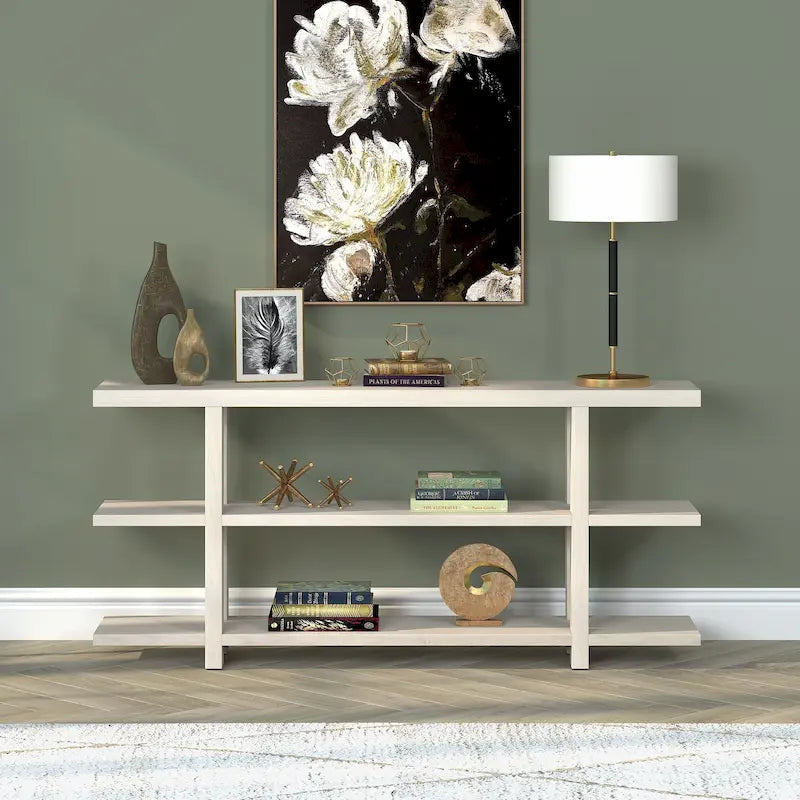 Table console rectangulaire large Acosta 64