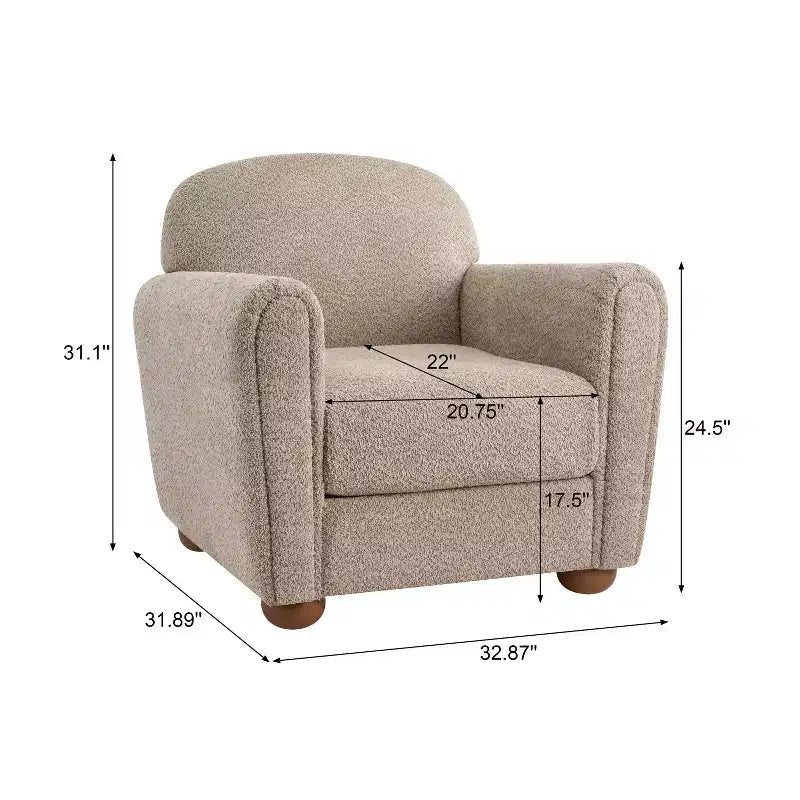 Christopher Knight Home Yannis, fauteuil d'appoint moderne en bois rembourré avec accoudoirs Rom (Lot de 2)