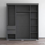 Armoire moderne brillante Copper Grove Parasol 71 pouces