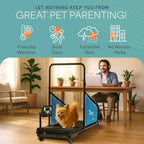 Tapis de course pour chiens LifePro PawRunner pour chiens de petite et moyenne taille – Tapis de course d'intérieur pour animaux jusqu'à 59 kg, tapis de course compact pour chiens pour la remise en forme et l'entraînement