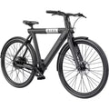 Vélo hybride électrique Bird Adult A Frame 28 à cadre ouvert - Noir : Cadre en aluminium, vitesse maximale de 32 km/h