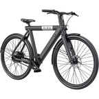 Vélo hybride électrique Bird Adult A Frame 28 à cadre ouvert - Noir : Cadre en aluminium, vitesse maximale de 32 km/h