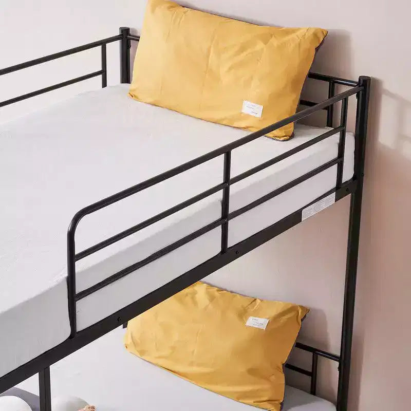 Lit Superposé Karl Home en Acier, Deux Places, avec Échelle, pour Chambre à Coucher, Dortoir, Enfants et Adultes