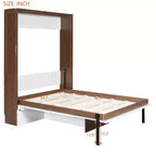Lit escamotable GDF Studio Lawrence double avec bureau pliable