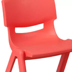 Emma et Oliver, ensemble table d'activités rectangulaire en plastique réglable en hauteur (60 cm x 120 cm) avec 6 chaises