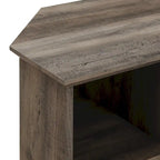 Meuble TV d'angle Middlebrook avec porte vitrée de 48 pouces