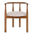Ensemble de salle à manger ovale 7 pièces pour 6 personnes, grande table de cuisine 71 po avec 6 chaises rembourrées, noyer - Christopher Knight Home