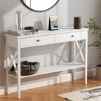 Console 47" avec tiroirs - 11,81P x 47,24L x 31,5H