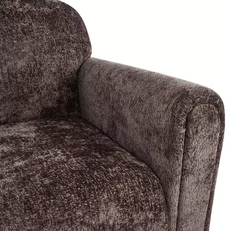 Christopher Knight Home Yannis, fauteuil d'appoint moderne en bois rembourré avec accoudoirs Rom (Lot de 2)