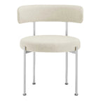 Chaises de salle à manger en tissu Albie – Lot de 2