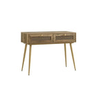 Console d'entrée à 2 tiroirs en bois de 41,9 po