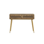 Console d'entrée à 2 tiroirs en bois de 41,9 po