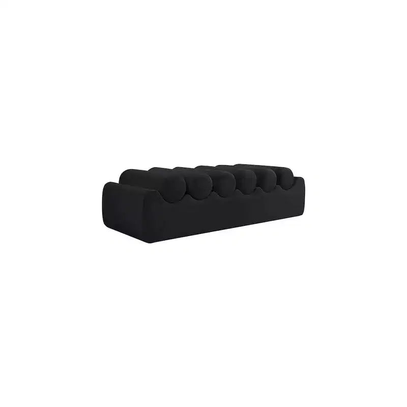 Meridian Furniture, Banc Rumble en cuir végétalien
