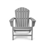 Lot de 4 chaises Adirondack en résine plastique - EDYO LIVING