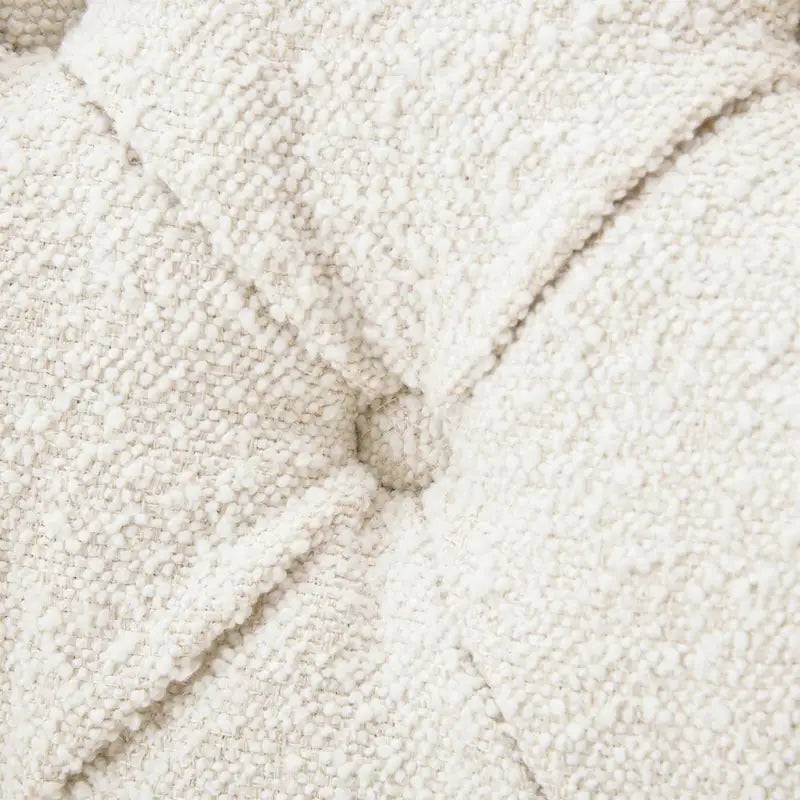 Fauteuil club Christopher Knight Home en boucle d'amande clouté