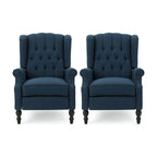 Fauteuils inclinables en tissu touffeté Walter (lot de 2) par Christopher Knight Home
