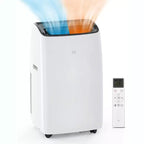 Climatiseur et Chauffage Portable Inverter 14000 BTU, Climatiseur Mobile pour Pièces Jusqu'à 70 m², avec Télécommande Économie d'Énergie 13,6