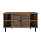 Meuble TV d'angle Middlebrook avec porte vitrée de 48 pouces