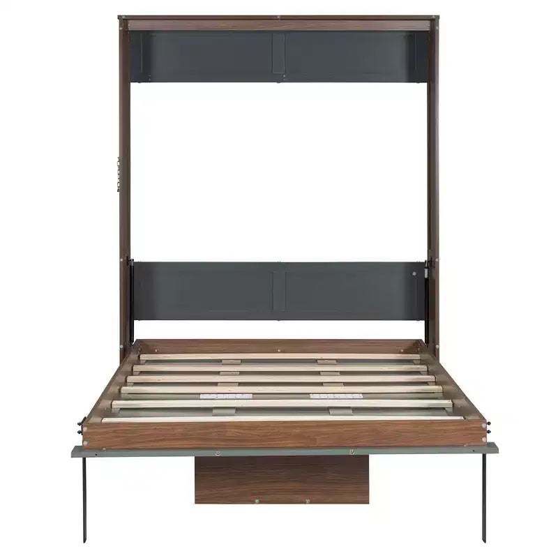 Lit escamotable GDF Studio Lawrence double avec bureau pliable