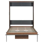 Lit escamotable GDF Studio Lawrence double avec bureau pliable