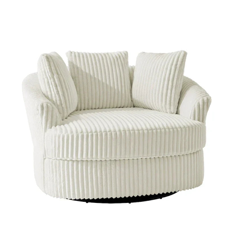 Fauteuil baquet pivotant déhoussable à bras encastrés DREAMSIDEA