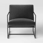 Chaise longue pliante à cadre métallique - Room Essentials