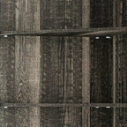 Meuble d'angle haut de 66 po avec éclairage DEL