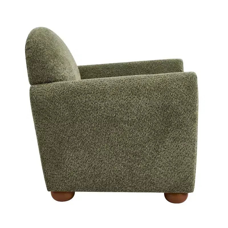 Christopher Knight Home Yannis, fauteuil d'appoint moderne en bois rembourré avec accoudoirs Rom (Lot de 2)