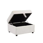 26,6 Pouf de rangement mobile