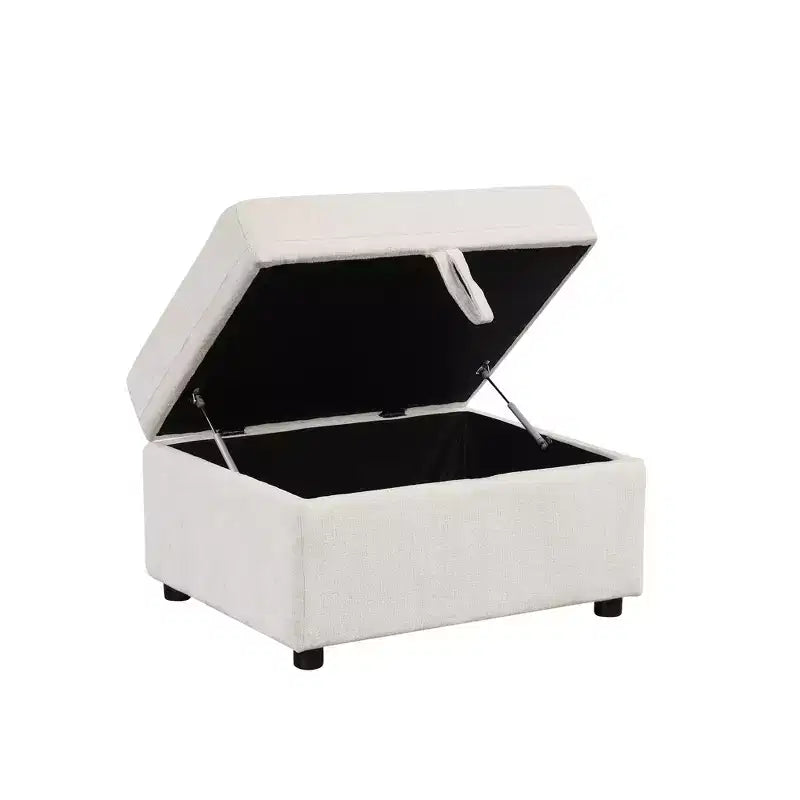 26,6 Pouf de rangement mobile