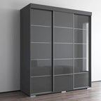 Armoire moderne brillante Copper Grove Parasol 71 pouces