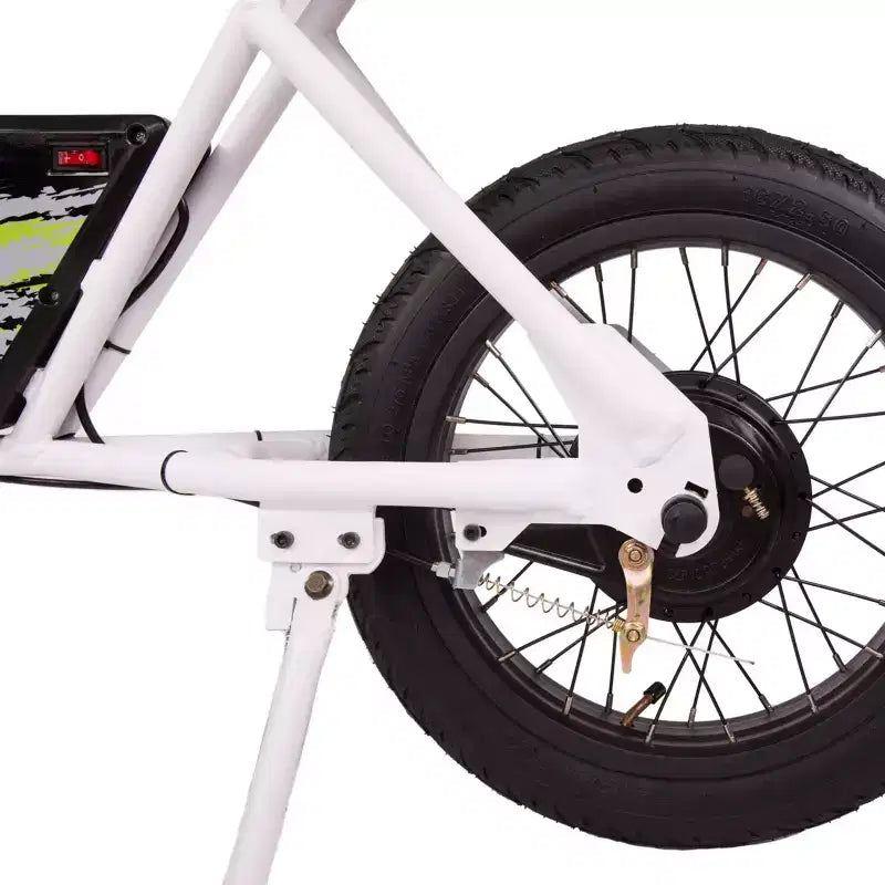 Mini vélo électrique pour enfants Droyd Blipper 16 à cadre ouvert