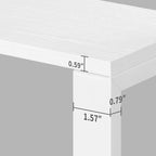 Bureau d'angle en L de 165 cm avec LED RVB, support d'écran et armoire de rangement – 1 personne | Blanc / Chêne / Gris anthracite / Noir