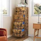 Moasis 51H Classeur Vertical à 4 Tiroirs Verrouillable pour Bureau à Domicile