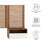 Tête de lit King size murale et tables de chevet modernes de Render