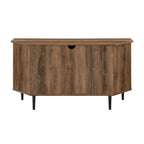 Meuble TV d'angle Middlebrook avec porte vitrée de 48 pouces