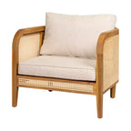 Christopher Knight Home Maciej Ensemble de 3 pièces d'extérieur en bois d'acacia rustique et rotin