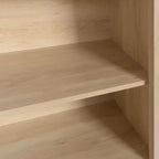 Vitrine arquée en bois