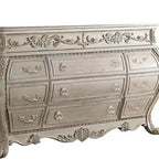 Commode finition blanc antique