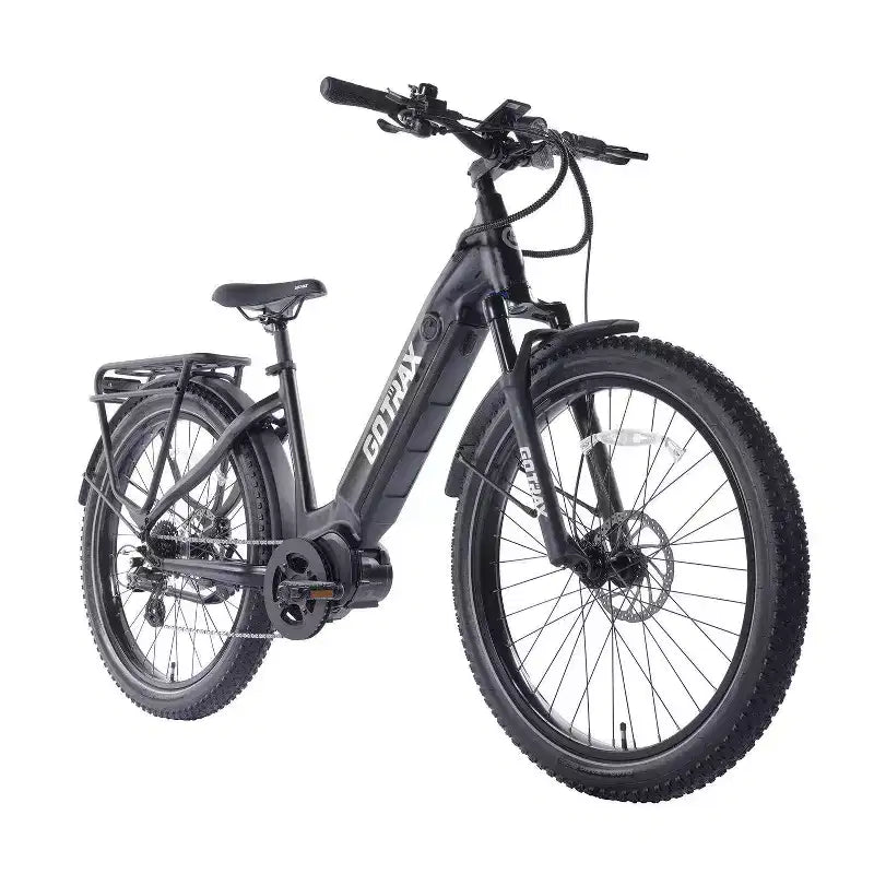 Vélo électrique hybride GOTRAX MX1 à enjambement bas pour adultes - Noir