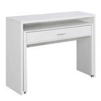Meuble Console/Bureau Coulissant avec Tiroir et Rehausseur Newport JB de Convenience Concepts
