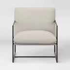Chaise longue pliante à cadre métallique - Room Essentials