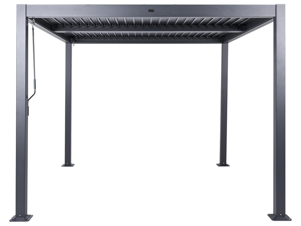 Tonnelle Métal 296 cm 296 cm Noir